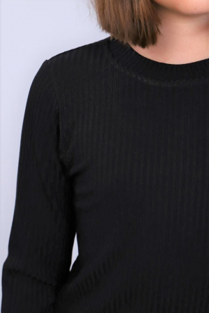 Лонгслив детский Лойс / черный