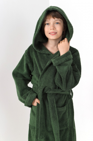 Халат для мальчика Комфорт-2 / Зеленый