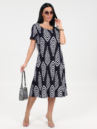 Женское платье М-999 / Пихта синий