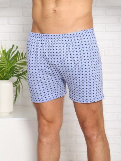 Мужские боксеры Промо уно / голубой