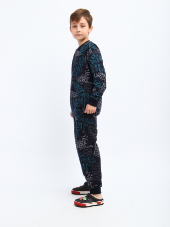 Детская пижама "Макар" / Синий