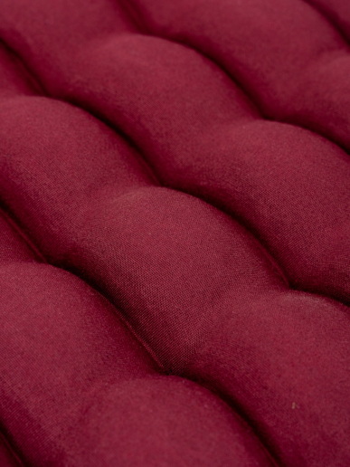 Подушка в автомобиль с гречневой лузгой арт. APG25 / Бордовый