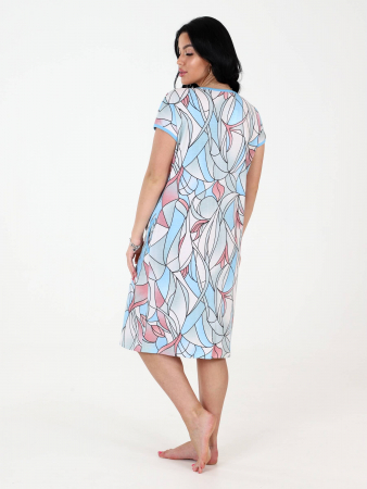 Женский халат вискоза КИМОНО ХВ-46 / Витраж