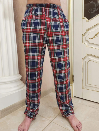 Мужские брюки БК-1439 / Шотландка