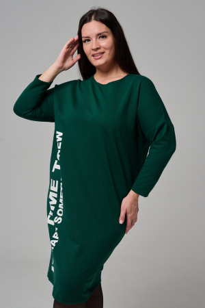 Женское платье 7501 / изумруд