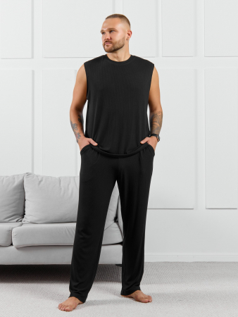 Брюки мужские Алессандро-3 / чёрный