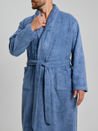 Халат мужской Комфорт-4 / деним