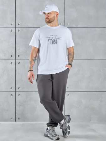 Фуфайка (футболка) мужская Арчи-2 ФП-055 / белый