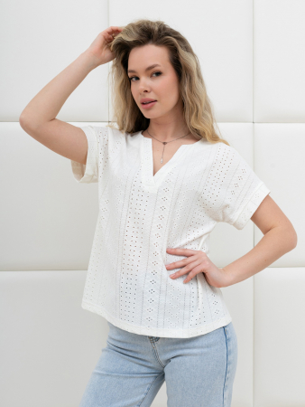 Женская блузка Дис БЛ-043 / молочный