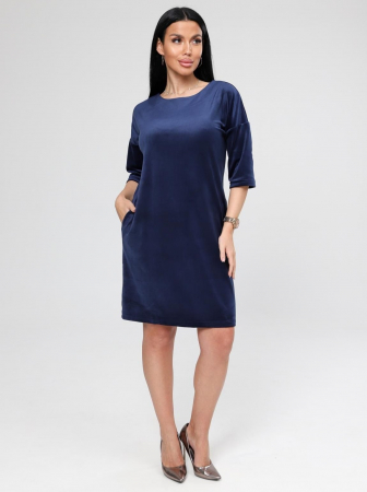 Женское платье Дарвиния / темно-синий