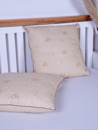 Подушка Овечья шерсть тик