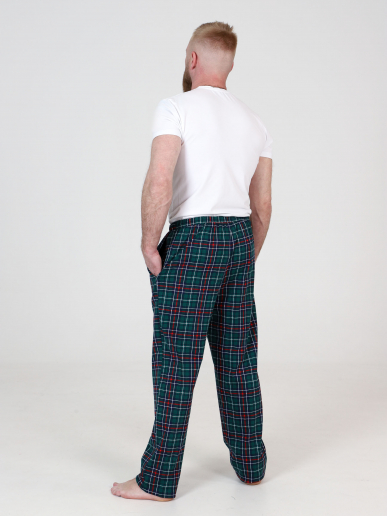 Мужские брюки БК-1439 / Темно-зеленый