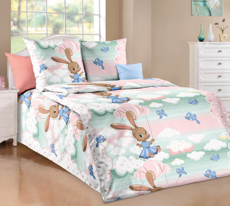 Детское постельное белье перкаль / Крылатые качели 1