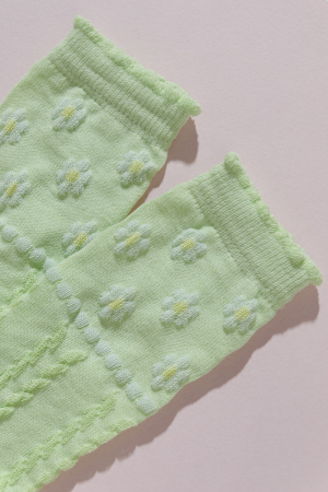 Детские гольфы Незабудка (набор 2 пары) / салатовый