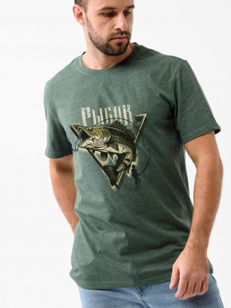 Мужская футболка "Рыбак" 2280-К / В ассортименте