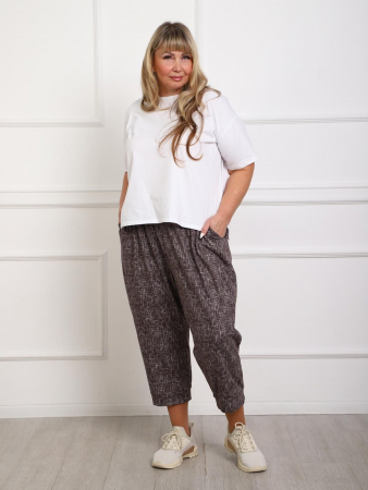 Женские бриджи Румпель / коричневый