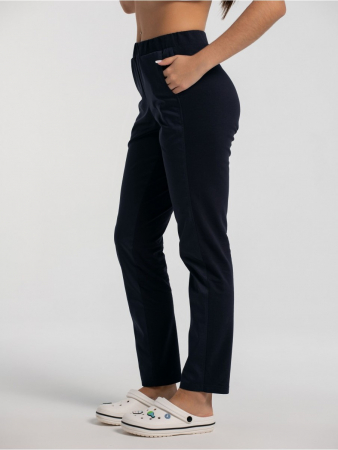 Брюки медицинские женские Б040 / Темно-синий
