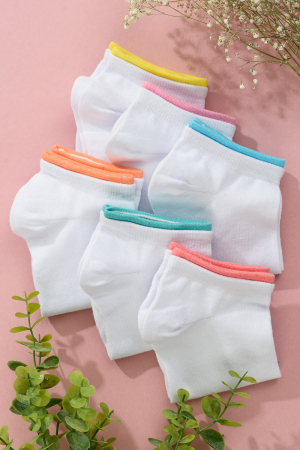 Детские носки Эффект (набор 5 пар) / белый