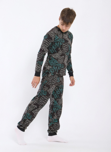 Детская пижама "Макар" / Синий