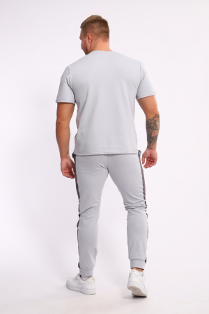 Мужской костюм 35282 / серый