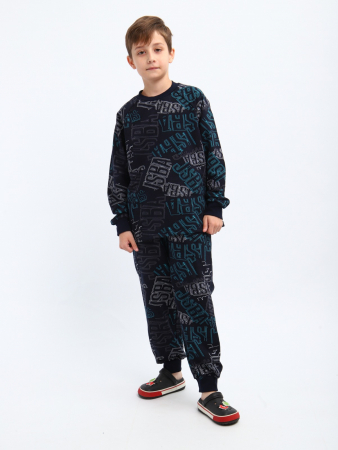 Детская пижама "Макар" / Синий