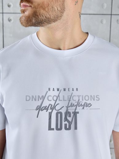 Фуфайка (футболка) мужская Арчи-2 ФП-055 / белый