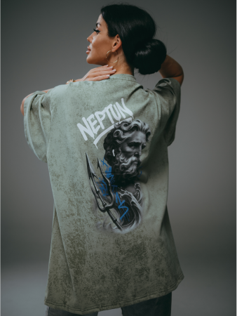 Женская футболка Ирбис / Хаки, варенка