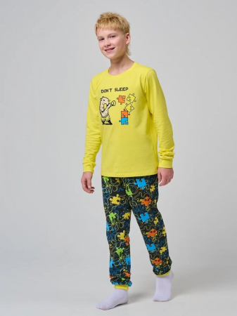 Детская пижама "Пазл" длинный рукав