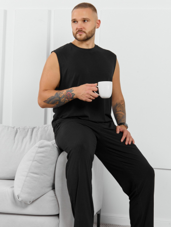 Майка мужская Алессандро-2 / чёрный