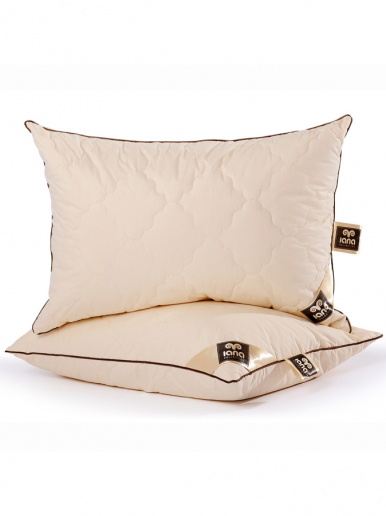 Подушка Овечья шерсть в тике