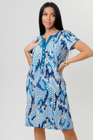 Женская туника 2160 / Индиго