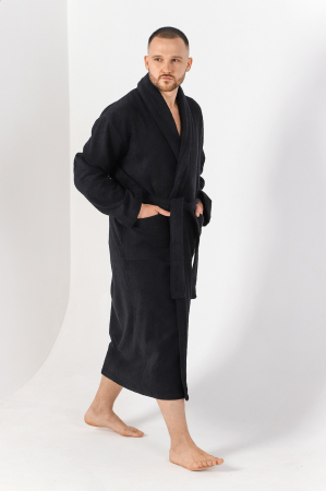 Халат мужской Комфорт-4 / Черый