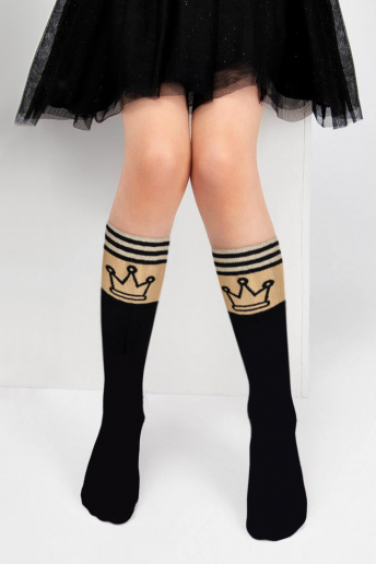 Детские гольфы Корона (набор 2 пары) / бежевый