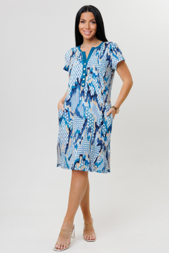 Женская туника 2160 / Индиго