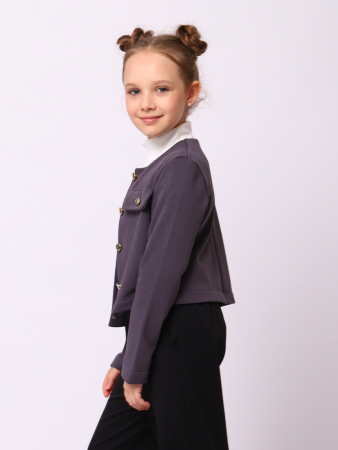 Детский жакет "Диана" / Серый