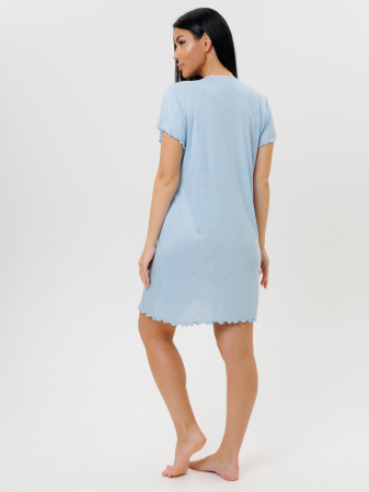 Женская ночная сорочка 2256/2 / Голубой