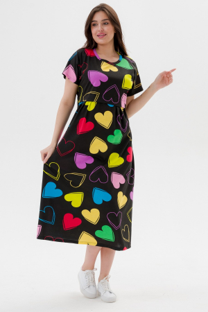 Платье женское из кулирки Миранда / Солнечное сердце