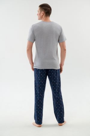 Пижама мужская Генри / синий
