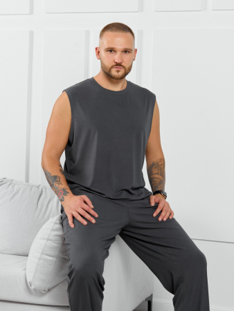 Майка мужская Алессандро-2 / графитовый