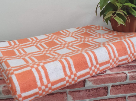 Одеяло байковое 400 гр. 100% хлопок / расцветки в ассортименте