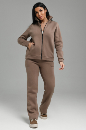 Женский костюм с брюками 74722 / капучино