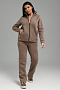 Женский костюм с брюками 74722 / капучино