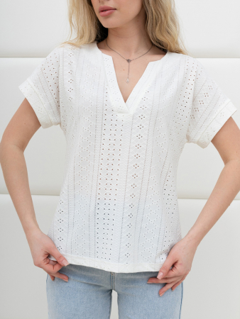Женская блузка Дис БЛ-043 / молочный