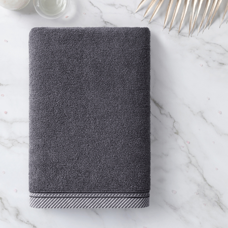 Махровое полотенце "Verossa" Fjord / антрацит
