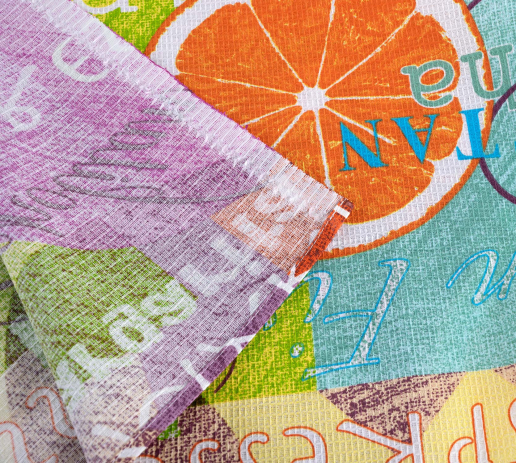 Полотенце банное вафельное Тропикана