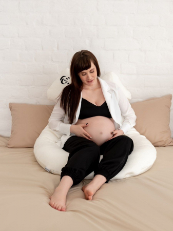 Подушка для кормления PandaHug Soft + аромароллер "Magic of mind"