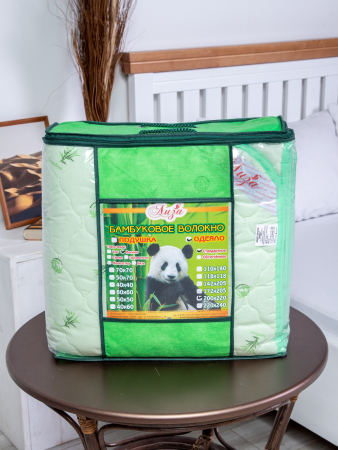 Одеяло-покрывало "Бамбуковое волокно" поплин 300 гр/м2