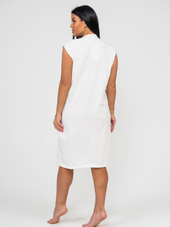 Ночная сорочка мод.1649/1 / Молочный