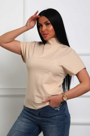 Женская блузка 84304 / бежевый