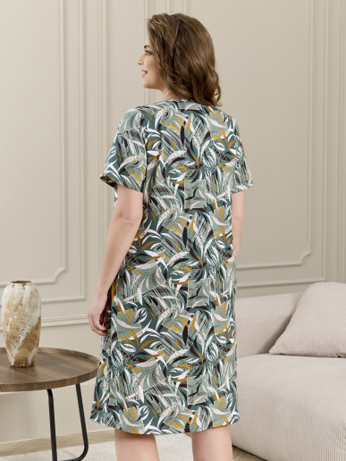 Женский халат Нора Х-771 / зелёный